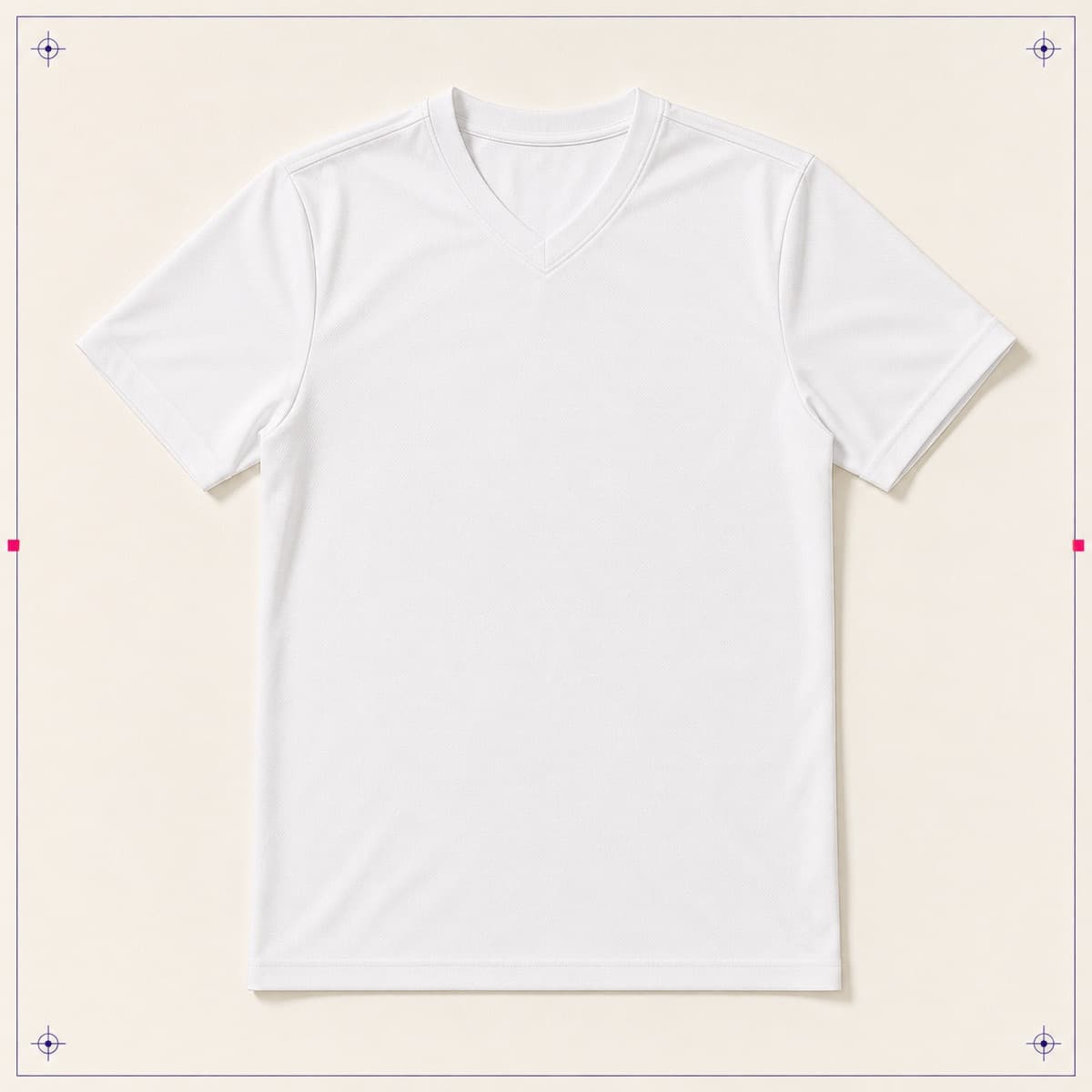 Football Jersey, an unprinted blank photographed flat.
