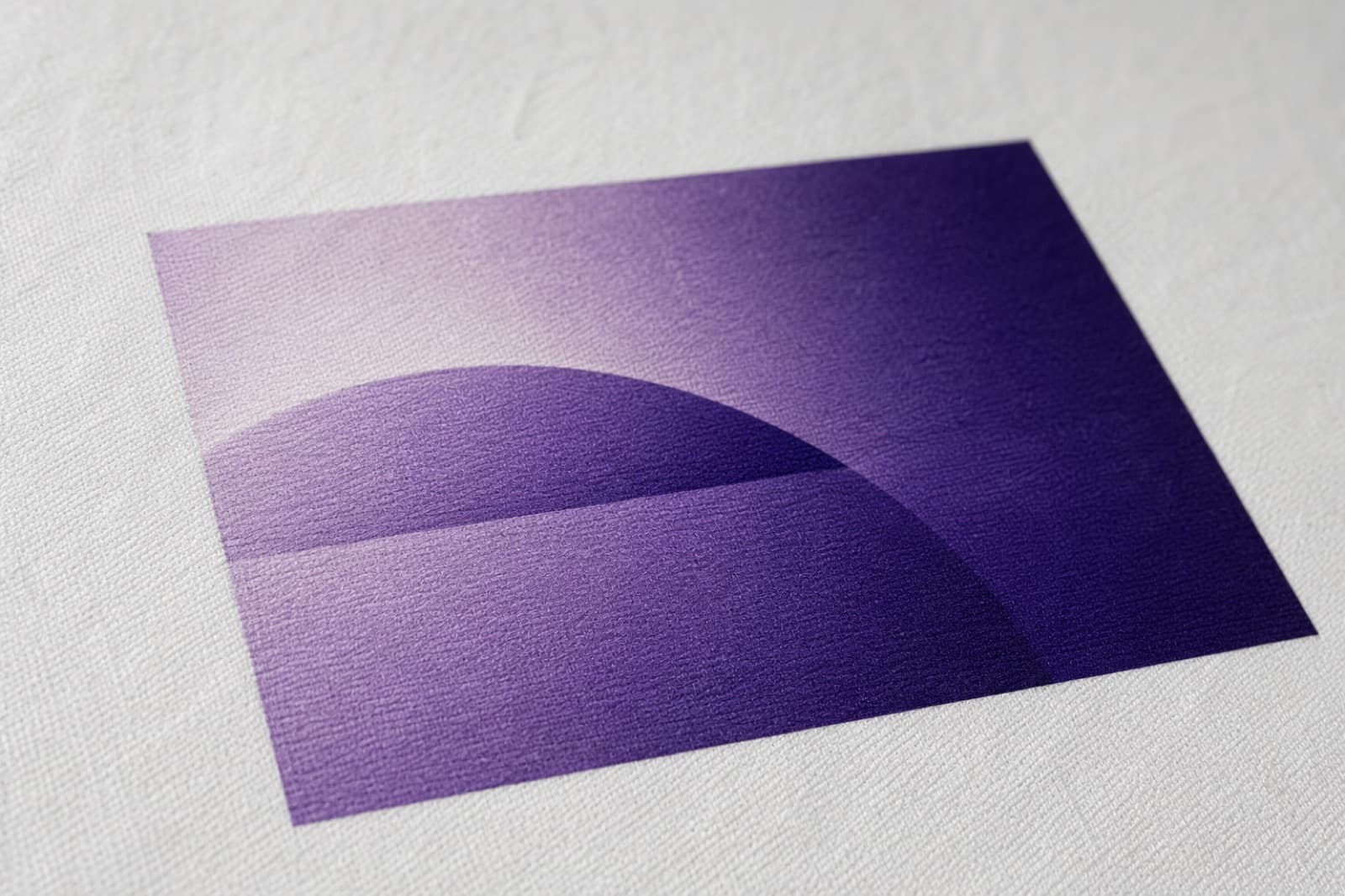 Macro photograph illustrating front panel printing on polyester.
